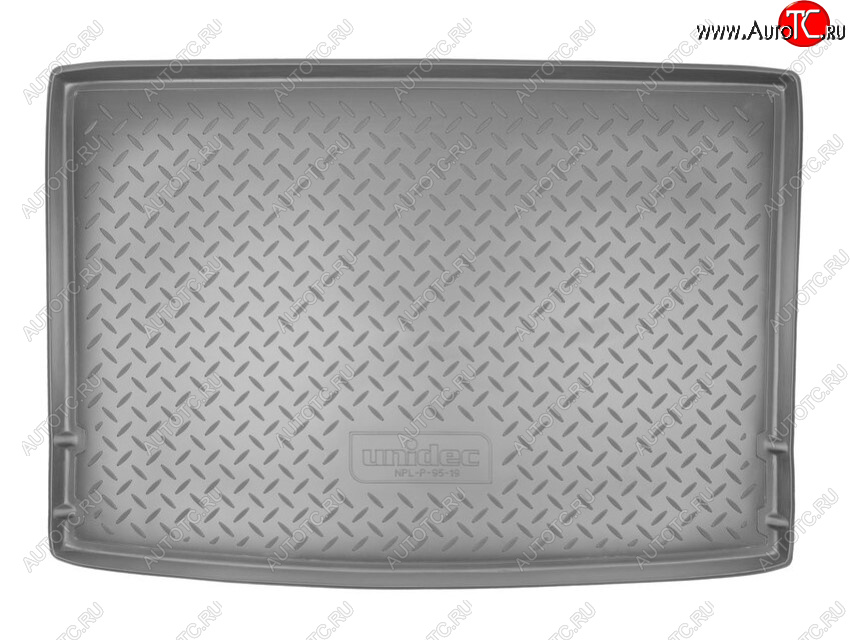 1 639 р. Коврик в багажник Norplast Volkswagen Golf 5 хэтчбэк (2003-2009) (Цвет: черный)  с доставкой в г. Майкоп