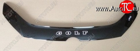 999 р. Дефлектор капота Russtal Volkswagen Golf 7 дорестайлинг, хэтчбэк 5 дв. (2012-2017)  с доставкой в г. Майкоп