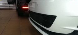 2 099 р. Сетка на бампер Russtal (черная) Volkswagen Golf 7 дорестайлинг, хэтчбэк 5 дв. (2012-2017)  с доставкой в г. Майкоп. Увеличить фотографию 2