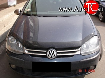 2 699 р. Дефлектор капота NovLine Volkswagen Golf Plus 5 (2004-2009)  с доставкой в г. Майкоп