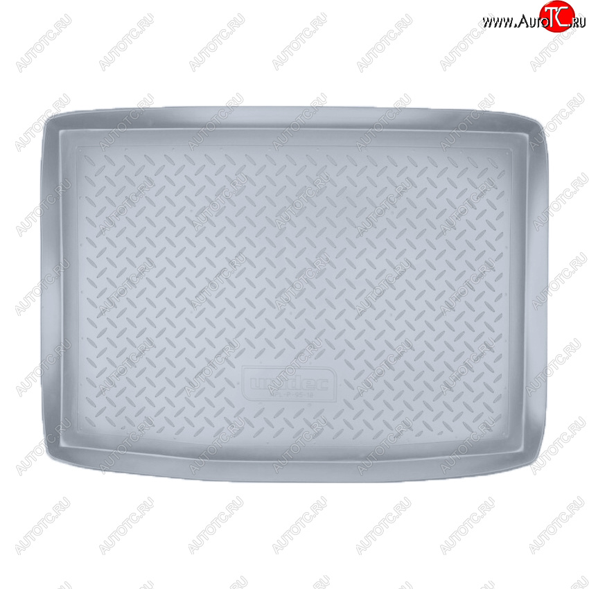 1 999 р. Коврик багажника Norplast Unidec  Volkswagen Golf Plus  5 (2004-2009) (Цвет: серый)  с доставкой в г. Майкоп