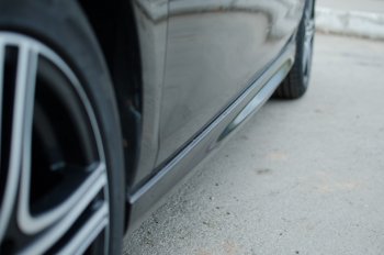 6 949 р. Пороги  MV Tuning (R-Line)  Volkswagen Golf  6 (2008-2014) хэтчбэк 5 дв. (Неокрашенные)  с доставкой в г. Майкоп. Увеличить фотографию 2