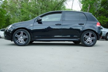 6 949 р. Пороги  MV Tuning (R-Line)  Volkswagen Golf  6 (2008-2014) хэтчбэк 5 дв. (Неокрашенные)  с доставкой в г. Майкоп. Увеличить фотографию 4