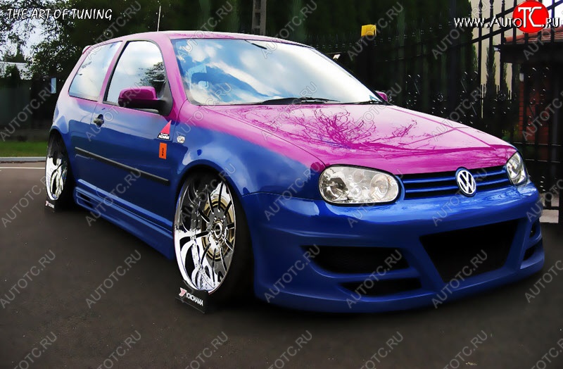 22 899 р. Передний бампер Weber Sport Volkswagen Golf 4 (1997-2003)  с доставкой в г. Майкоп