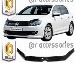 Дефлектор капота CA Plastic Volkswagen Golf  6 (2008-2014) хэтчбэк 5 дв.