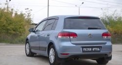 1 099 р. Защитная накладка на задний бампер RA Volkswagen Golf 6 хэтчбэк 5 дв. (2008-2014)  с доставкой в г. Майкоп. Увеличить фотографию 2