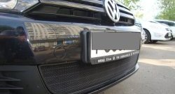 1 469 р. Сетка на бампер Russtal (черная) Volkswagen Golf 6 хэтчбэк 5 дв. (2008-2014)  с доставкой в г. Майкоп. Увеличить фотографию 2