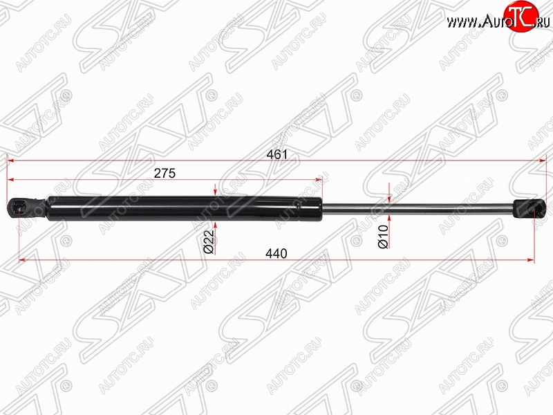 549 р. Газовый упор крышки багажника SAT  Volkswagen Golf  6 (2008-2014) хэтчбэк 5 дв.  с доставкой в г. Майкоп