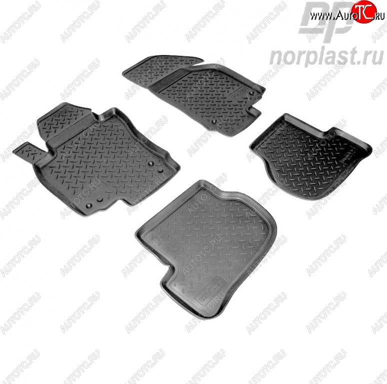 2 139 р. Комплект ковриков в салон Norplast  Volkswagen Golf  6 (2008-2014) хэтчбэк 5 дв.  с доставкой в г. Майкоп