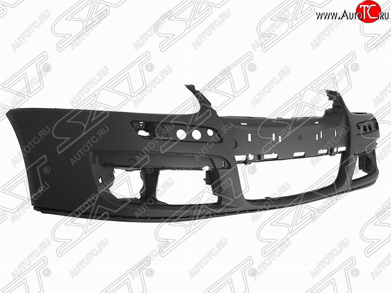 4 099 р. Передний бампер (под омыватели) SAT Volkswagen Jetta A5 седан (2005-2011) (Неокрашенный)  с доставкой в г. Майкоп