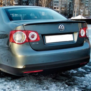 3 399 р. Лип спойлер АВТОКРАТ  Volkswagen Jetta  A5 (2005-2011) седан (Неокрашенный)  с доставкой в г. Майкоп. Увеличить фотографию 2