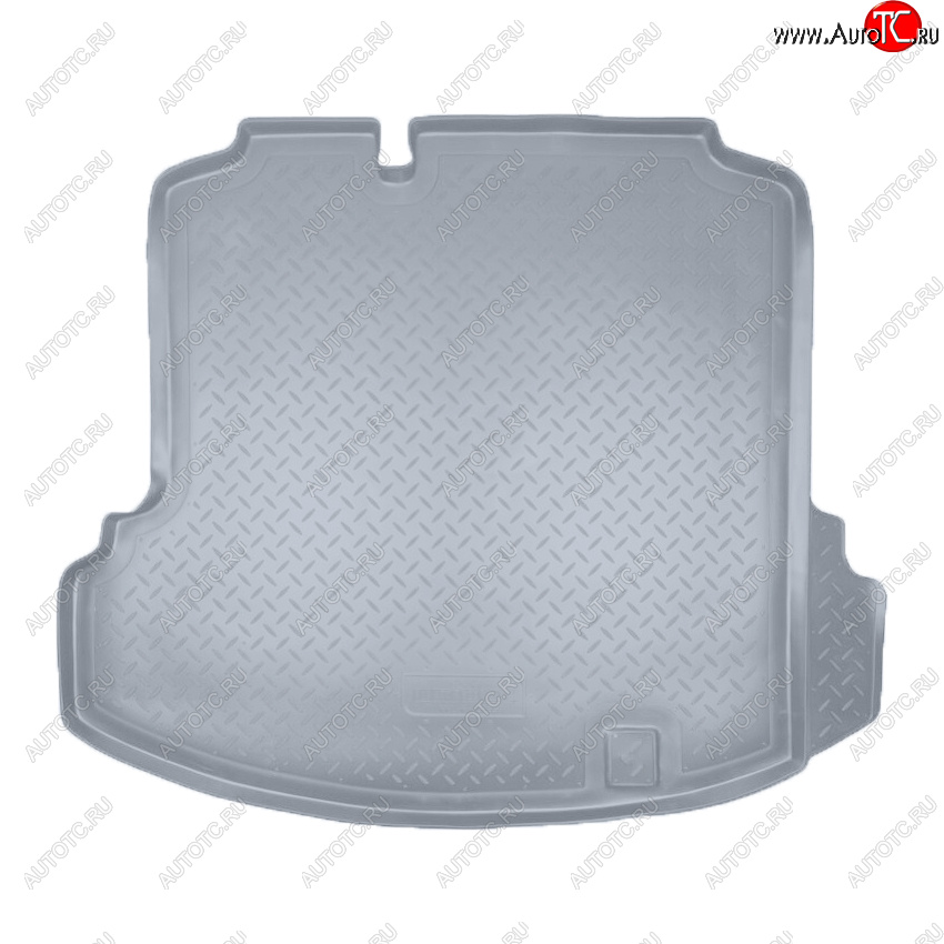 2 479 р. Коврик багажника Norplast Unidec  Volkswagen Jetta  A5 (2005-2011) седан (Цвет: серый)  с доставкой в г. Майкоп