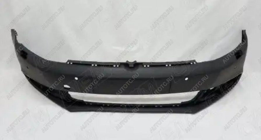 6 349 р. Бампер передний (с отверстиями под парктроник и омыватели фар) OEM Volkswagen Jetta A6 седан дорестайлинг (2011-2015) (неокрашенный)  с доставкой в г. Майкоп