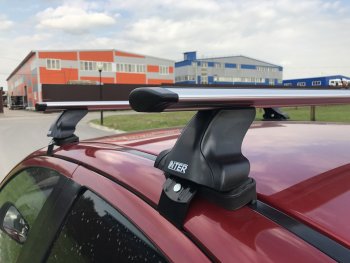 2 499 р. Комплект опор багажника Inter Volkswagen Jetta A6 седан дорестайлинг (2011-2015)  с доставкой в г. Майкоп. Увеличить фотографию 2
