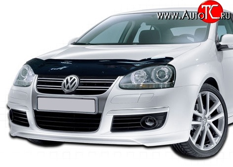 4 599 р. Дефлектор капота NovLine (седан) Volkswagen Jetta A6 седан дорестайлинг (2011-2015)  с доставкой в г. Майкоп