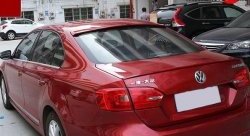 2 799 р. Козырёк на заднее стекло M-VRS Volkswagen Jetta A6 седан дорестайлинг (2011-2015) (Неокрашенный)  с доставкой в г. Майкоп. Увеличить фотографию 2