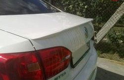 3 089 р. Лип спойлер M-VRS Volkswagen Jetta A6 седан дорестайлинг (2011-2015) (Неокрашенный)  с доставкой в г. Майкоп. Увеличить фотографию 2