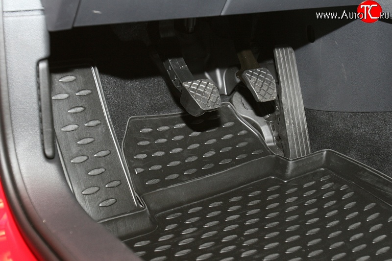 3 199 р. Коврики в салон Element 4 шт. (полиуретан) Volkswagen Jetta A6 седан дорестайлинг (2011-2015)  с доставкой в г. Майкоп