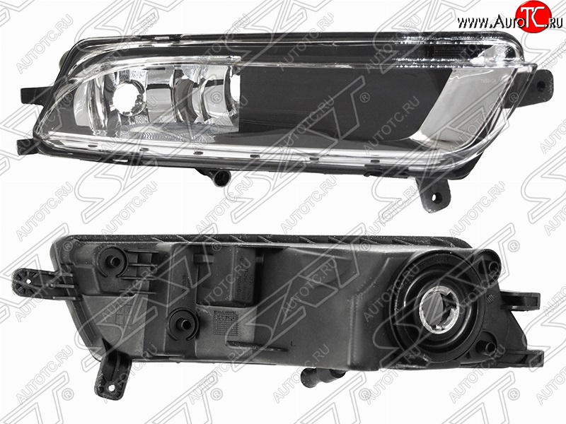 2 499 р. Правая противотуманная фара SAT Volkswagen Passat CC рестайлинг (2012-2016)  с доставкой в г. Майкоп