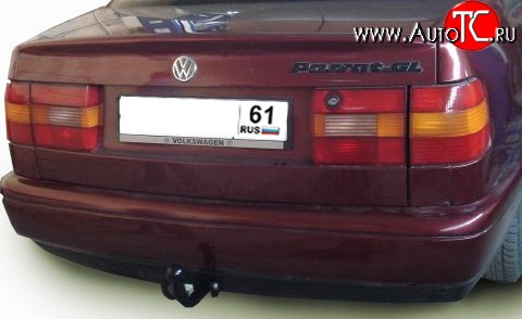 4 499 р. Фаркоп Лидер Плюс Volkswagen Passat B4 седан (1993-1996) (Без электропакета)  с доставкой в г. Майкоп