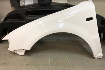 8 989 р. Переднее левое крыло (стеклопластик) Fiberplast Volkswagen Passat B5 седан дорестайлинг (1996-2000)  с доставкой в г. Майкоп. Увеличить фотографию 2
