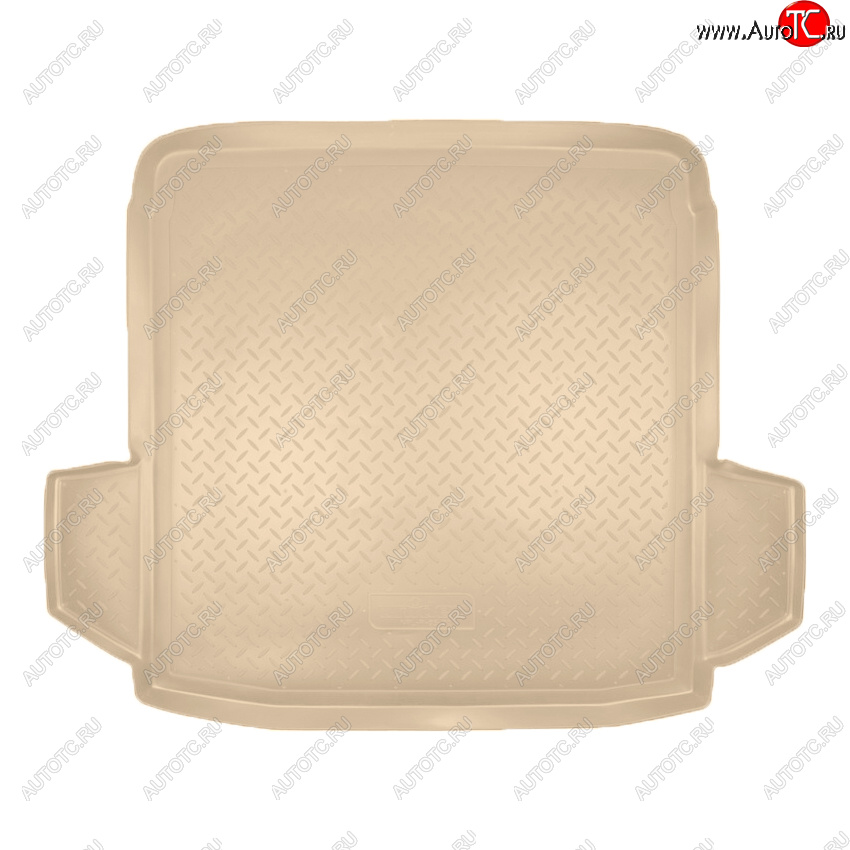 2 479 р. Коврик багажника Norplast Unidec  Volkswagen Passat  B6 (2005-2011) седан (Цвет: бежевый)  с доставкой в г. Майкоп