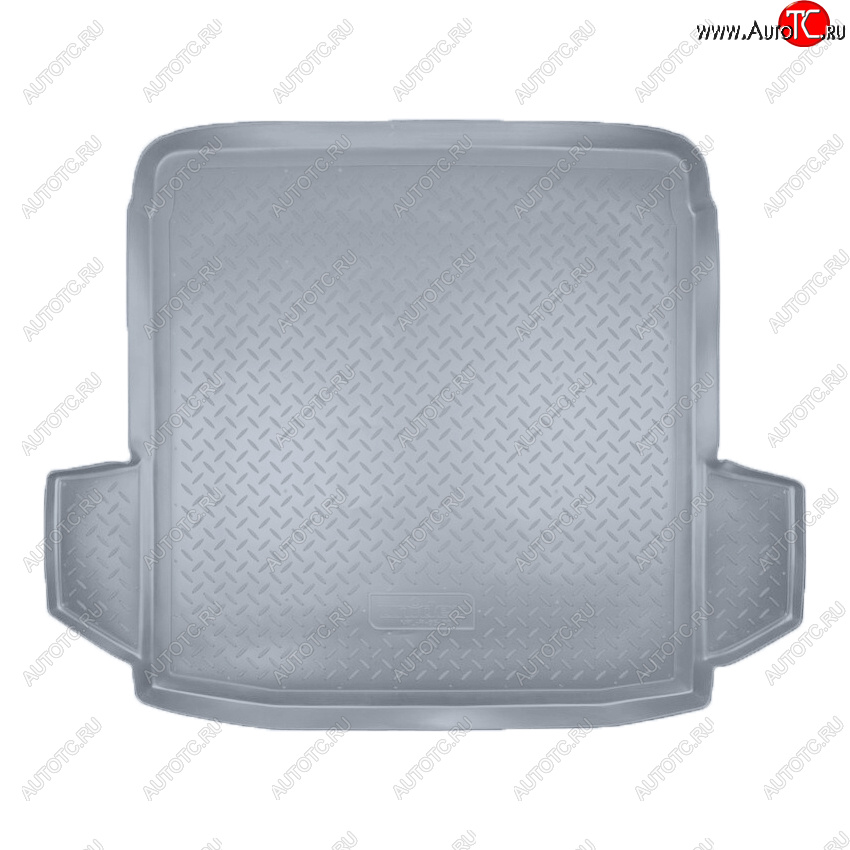 2 479 р. Коврик багажника Norplast Unidec  Volkswagen Passat  B6 (2005-2011) седан (Цвет: серый)  с доставкой в г. Майкоп