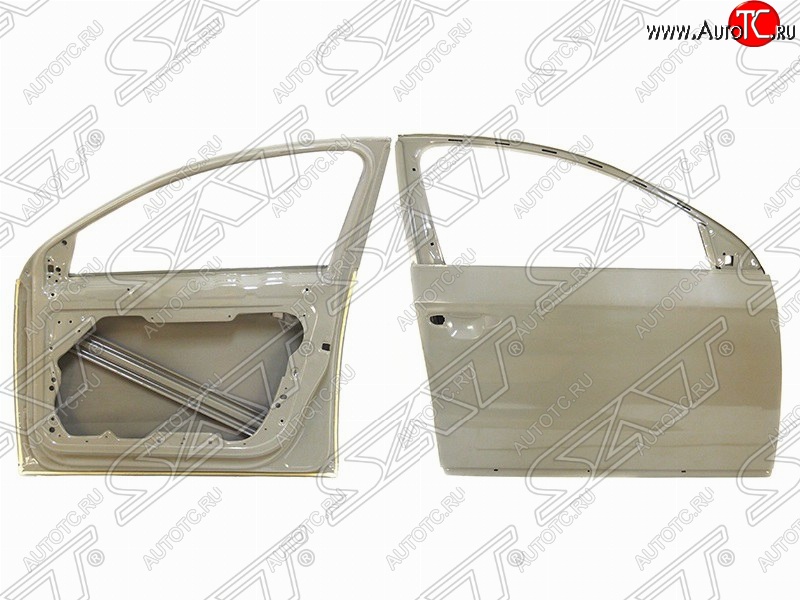 14 849 р. Правая дверь передняя SAT Volkswagen Passat B7 седан (2010-2015) (Неокрашенная)  с доставкой в г. Майкоп