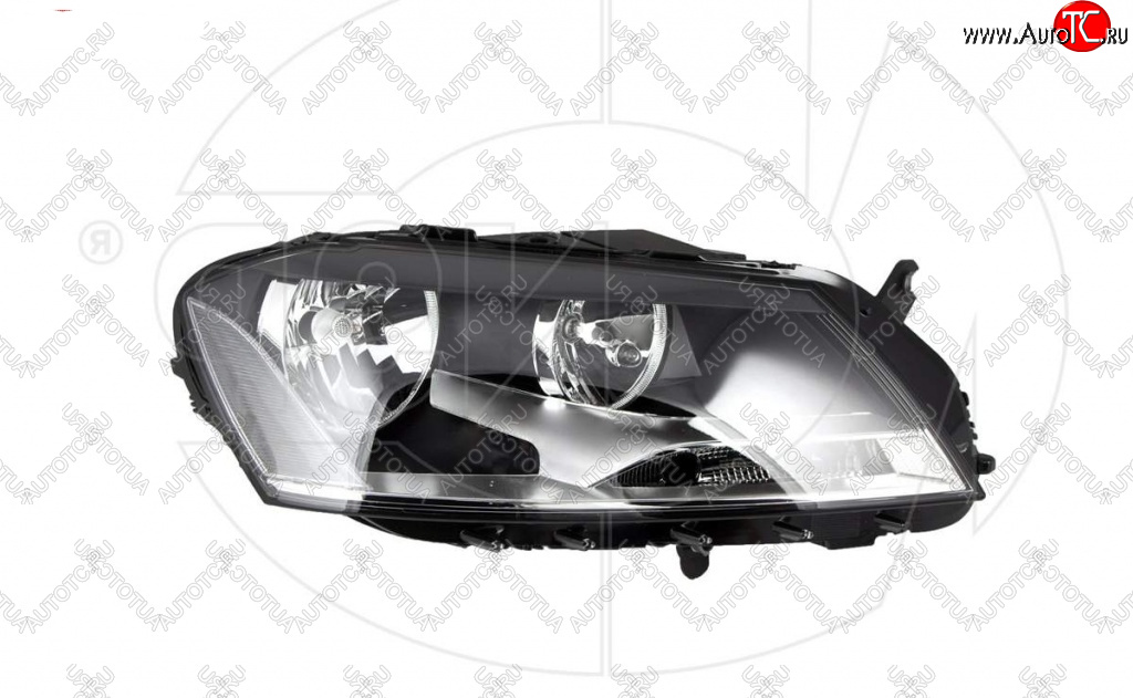 9 449 р. Фара передняя правая NSP Volkswagen Passat B7 универсал (2010-2015)  с доставкой в г. Майкоп