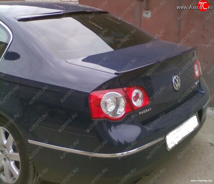 1 489 р. Козырёк на заднее стекло R-Line Volkswagen Passat B6 седан (2005-2011)  с доставкой в г. Майкоп
