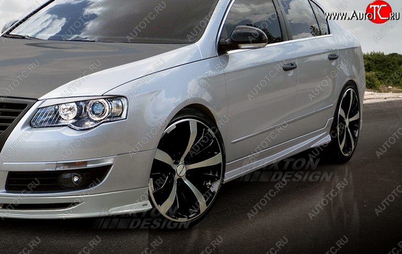 15 299 р. Пороги накладки Maxton Volkswagen Passat B6 универсал (2005-2010)  с доставкой в г. Майкоп