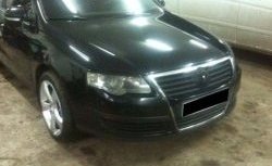 1 649 р. Реснички на фары CT v2 Volkswagen Passat B6 седан (2005-2011) (Неокрашенные)  с доставкой в г. Майкоп. Увеличить фотографию 2