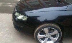 1 649 р. Реснички на фары CT v2 Volkswagen Passat B6 седан (2005-2011) (Неокрашенные)  с доставкой в г. Майкоп. Увеличить фотографию 3