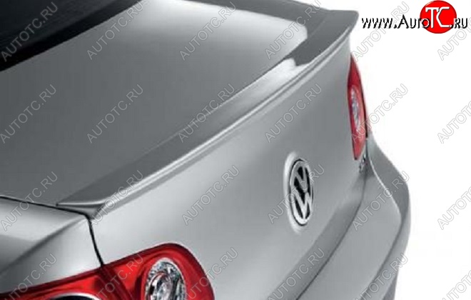 3 199 р. Лип спойлер VORTEX Volkswagen Passat B6 седан (2005-2011) (Неокрашенный)  с доставкой в г. Майкоп