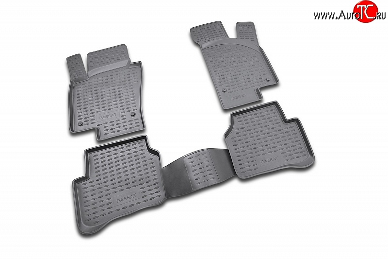 2 349 р. Коврики в салон Element 4 шт. (полиуретан) Volkswagen Passat B6 седан (2005-2011)  с доставкой в г. Майкоп