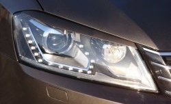 Реснички Sport на фары Volkswagen Passat  B7 (2010-2015) седан, универсал