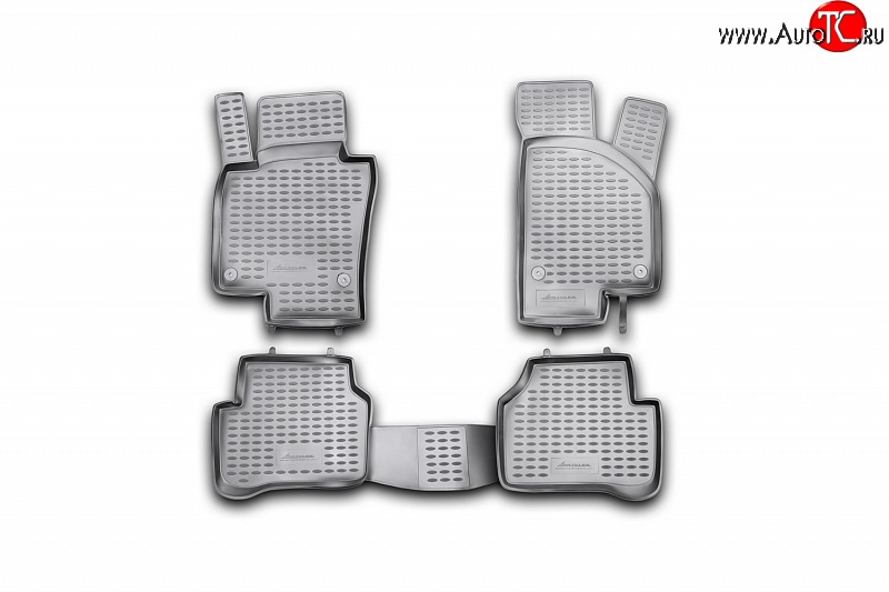 2 349 р. Коврики в салон Element 4 шт. (полиуретан) Volkswagen Passat B7 седан (2010-2015)  с доставкой в г. Майкоп