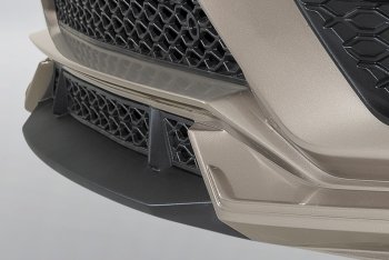 24 099 р. Передний бампер REBOOT  Volkswagen Polo  Mk6 (2020-2022) лифтбек (Окрашенный с выделением диффузора)  с доставкой в г. Майкоп. Увеличить фотографию 2
