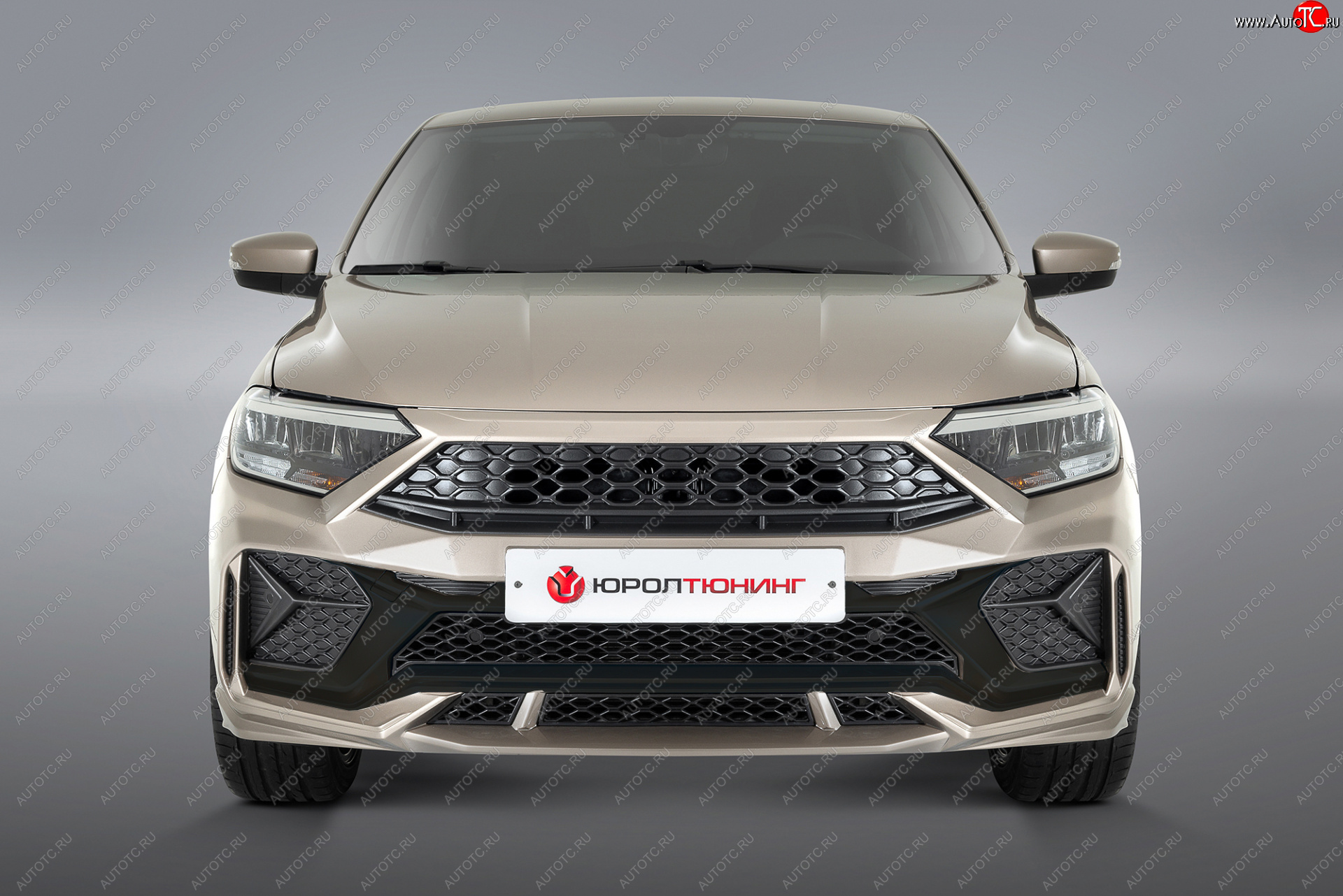 24 099 р. Передний бампер REBOOT  Volkswagen Polo  Mk6 (2020-2022) лифтбек (Окрашенный с выделением декоративных элементов)  с доставкой в г. Майкоп