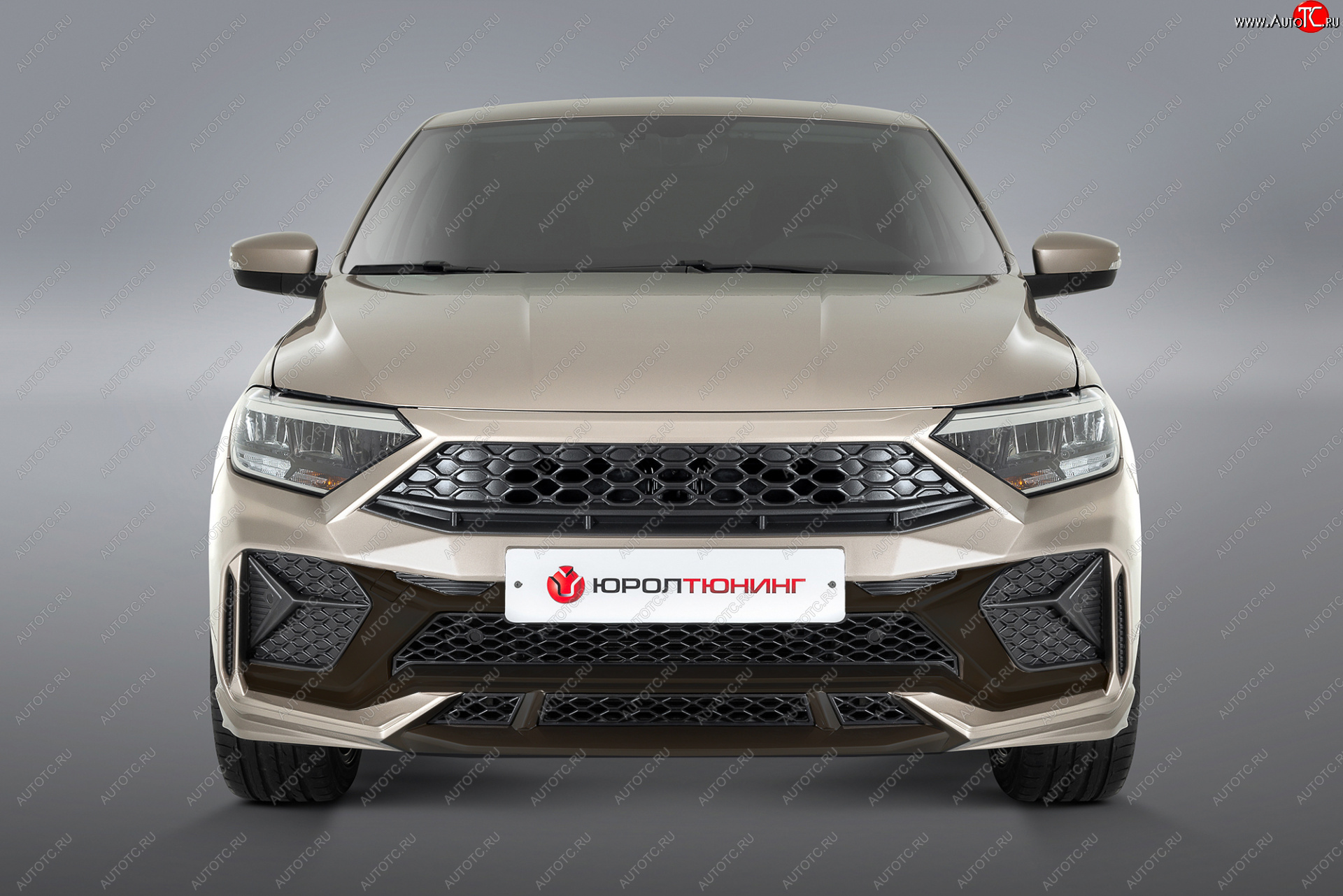 24 099 р. Передний бампер REBOOT  Volkswagen Polo  Mk6 (2020-2022) лифтбек (Окрашенный с выделением диффузора и декоративных элементов)  с доставкой в г. Майкоп