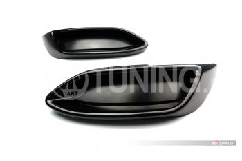 4 999 р. Имитация выхлопа MV-Tuning  Volkswagen Polo  Mk6 (2020-2022) лифтбек (BLACK (чёрный глянец))  с доставкой в г. Майкоп. Увеличить фотографию 5