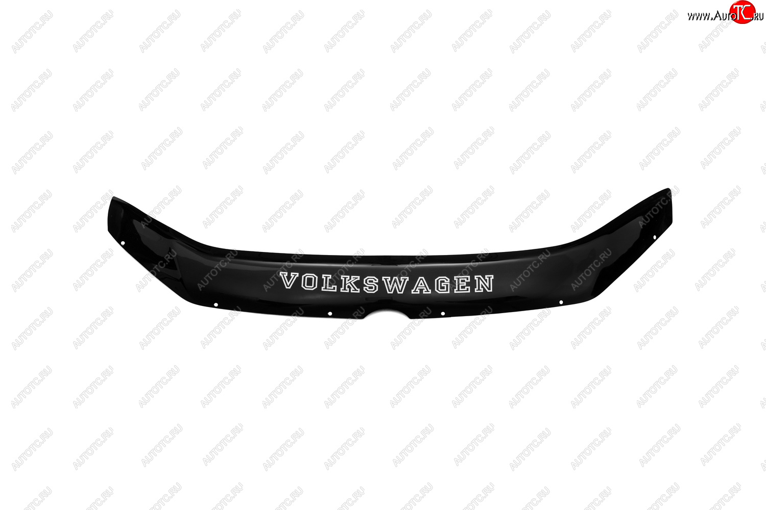 1 489 р. Дефлектор капота REIN (ЕВРО крепеж) Volkswagen Polo 5 седан дорестайлинг (2009-2015)  с доставкой в г. Майкоп