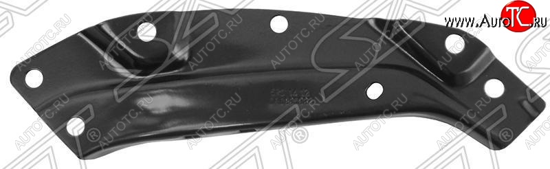 280 р. Правая рамка радиатора (верхняя часть) SAT Volkswagen Polo 5 седан дорестайлинг (2009-2015) (Неокрашенная)  с доставкой в г. Майкоп