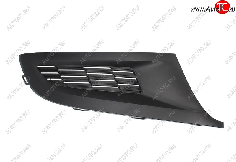 169 р. Решетка в передний бампер SPARD (без отверстия под ПТФ, правая) Volkswagen Polo 5 хэтчбек дорестайлинг (2009-2015)  с доставкой в г. Майкоп