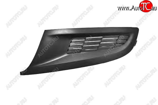 189 р. Решетка в передний бампер под SPARD (без отверстия под ПТФ, левая) Volkswagen Polo 5 хэтчбек дорестайлинг (2009-2015)  с доставкой в г. Майкоп