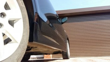 2 499 р. Пороги накладки Centre Tuning  Volkswagen Polo  5 (2009-2020) седан дорестайлинг, седан рестайлинг (Неокрашенные)  с доставкой в г. Майкоп. Увеличить фотографию 5