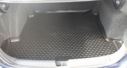 1 889 р. Коврик в багажник Element (полиуретан) Volkswagen Polo 5 седан рестайлинг (2015-2020)  с доставкой в г. Майкоп. Увеличить фотографию 5
