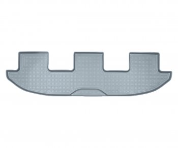 Коврик салона Norplast Unidec (3 ряд) Volkswagen Sharan  MK2,7N (2010-2015) дорестайлинг (серый)