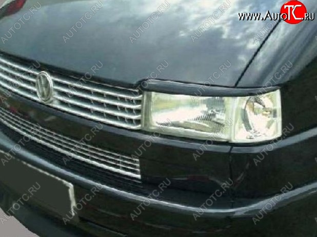 1 649 р. Реснички на фары CT Volkswagen Transporter T4 дорестайлинг (1990-1996) (Неокрашенные)  с доставкой в г. Майкоп