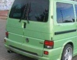 5 399 р. Лип спойлер Распашонка Volkswagen Transporter T4 рестайлинг (1996-2003) (Неокрашенный)  с доставкой в г. Майкоп. Увеличить фотографию 2